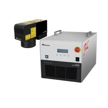 เครื่องไฟเบอร์เลเซอร์มาร์ค Amada miyachi ml-7320Dl-7350dl 20w-50w fiber laser marker machine